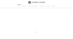 Desktop Screenshot of joyridecenter.org